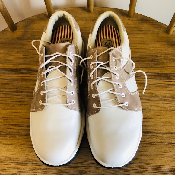 🎈SOLD🎈FootJoy Contour Series White & Sand Golf - Picture 2 of 8